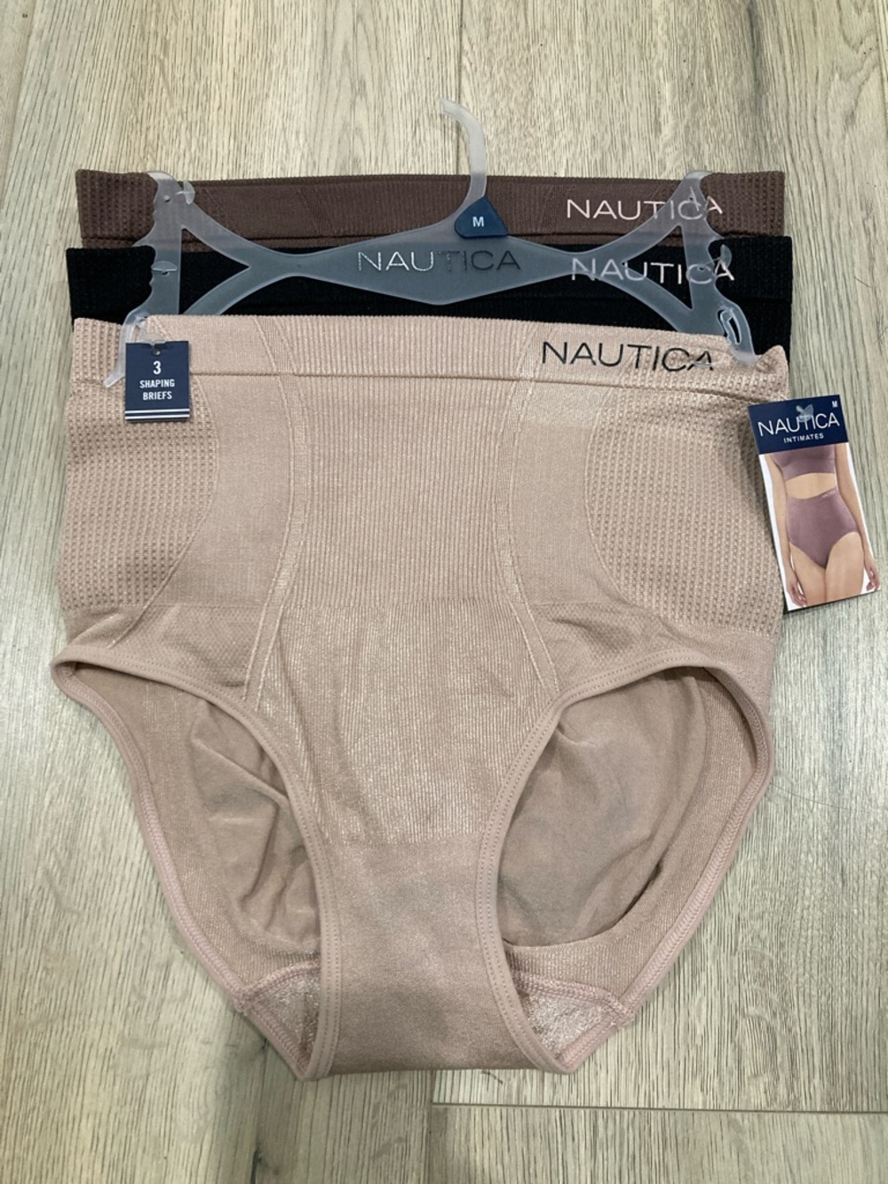 Nautica Women's Shaping Briefs 3-Pack, BNWT